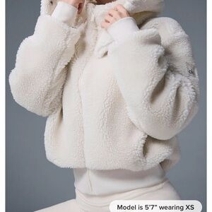 ALO Yoga Brown Teddy Jackets